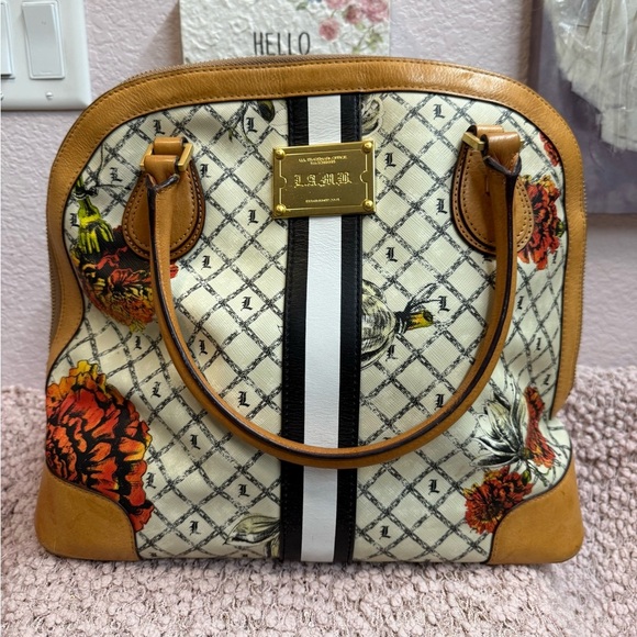 Vintage L.A.M.B. Bowler Handbag by Gwen Stefani - Picture 1 of 15